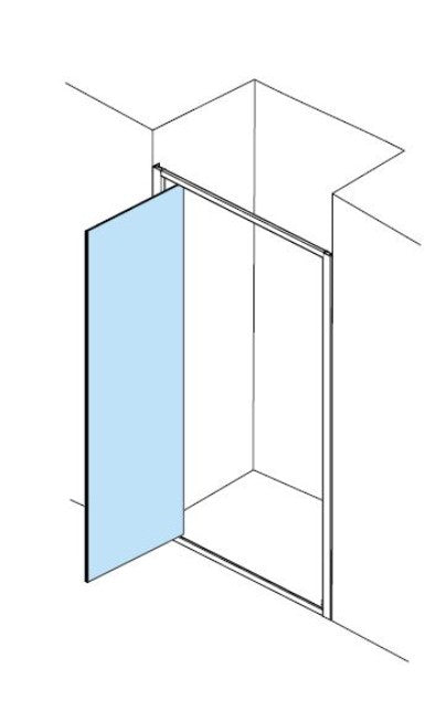 Porte battante pour niche - KOKIS